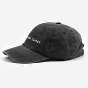 Black Denim Cap - Dogs Before Dudes