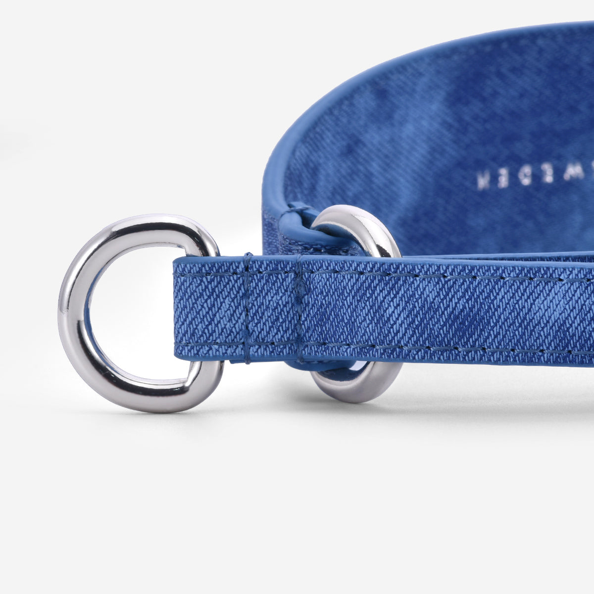 Blue Denim Dog Martingale Wide