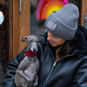 Grey Wool Beanie -  Fur Mama