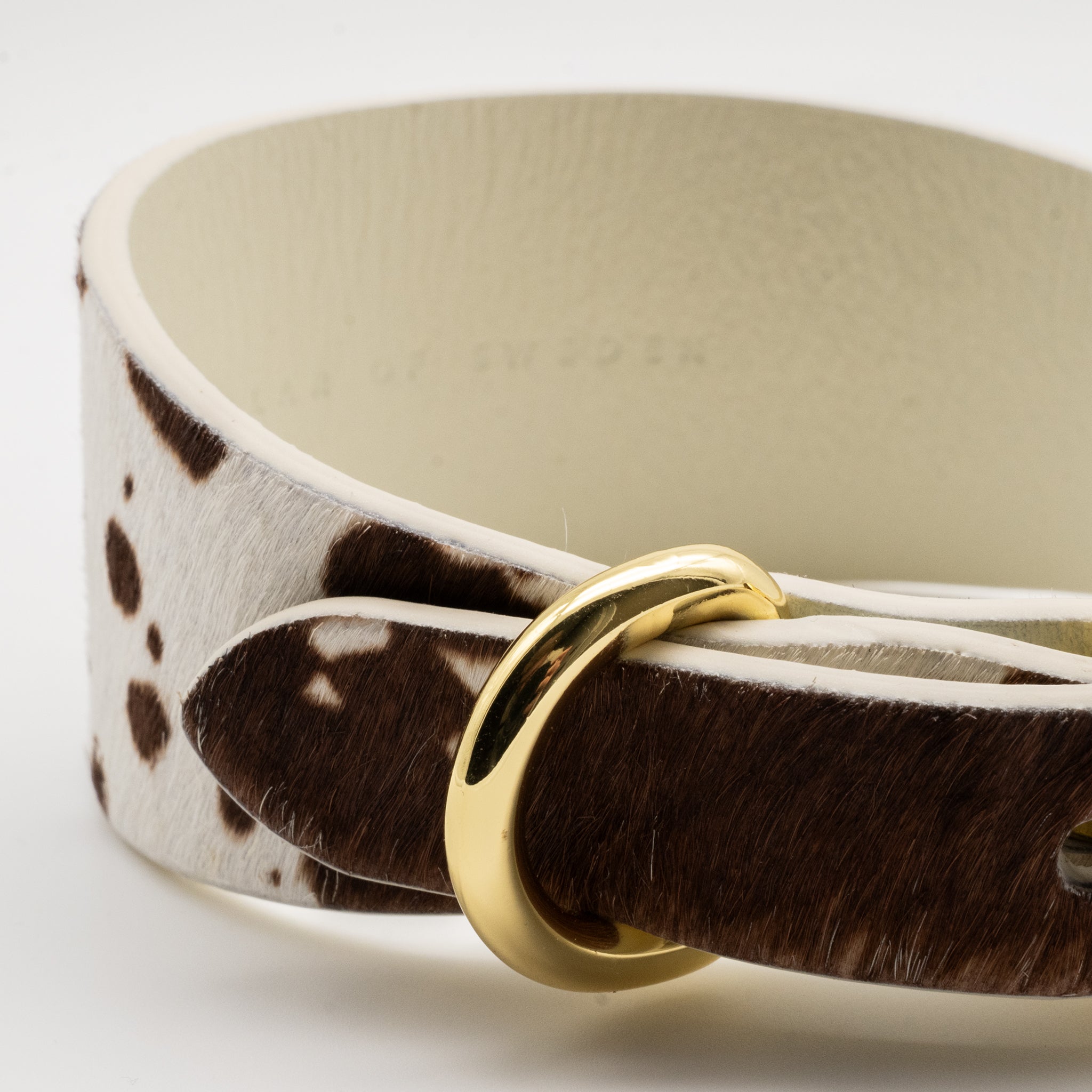 Cow Dog Collar Wide