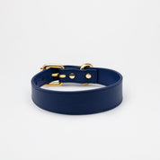 Dark Blue Dog Collar Thin