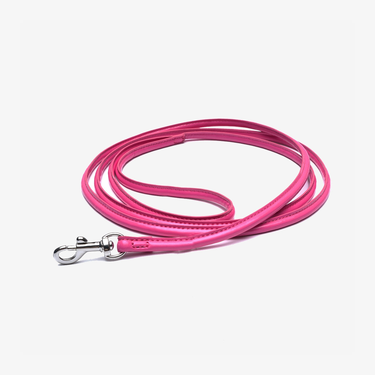 Glossy Pink Dog Lead