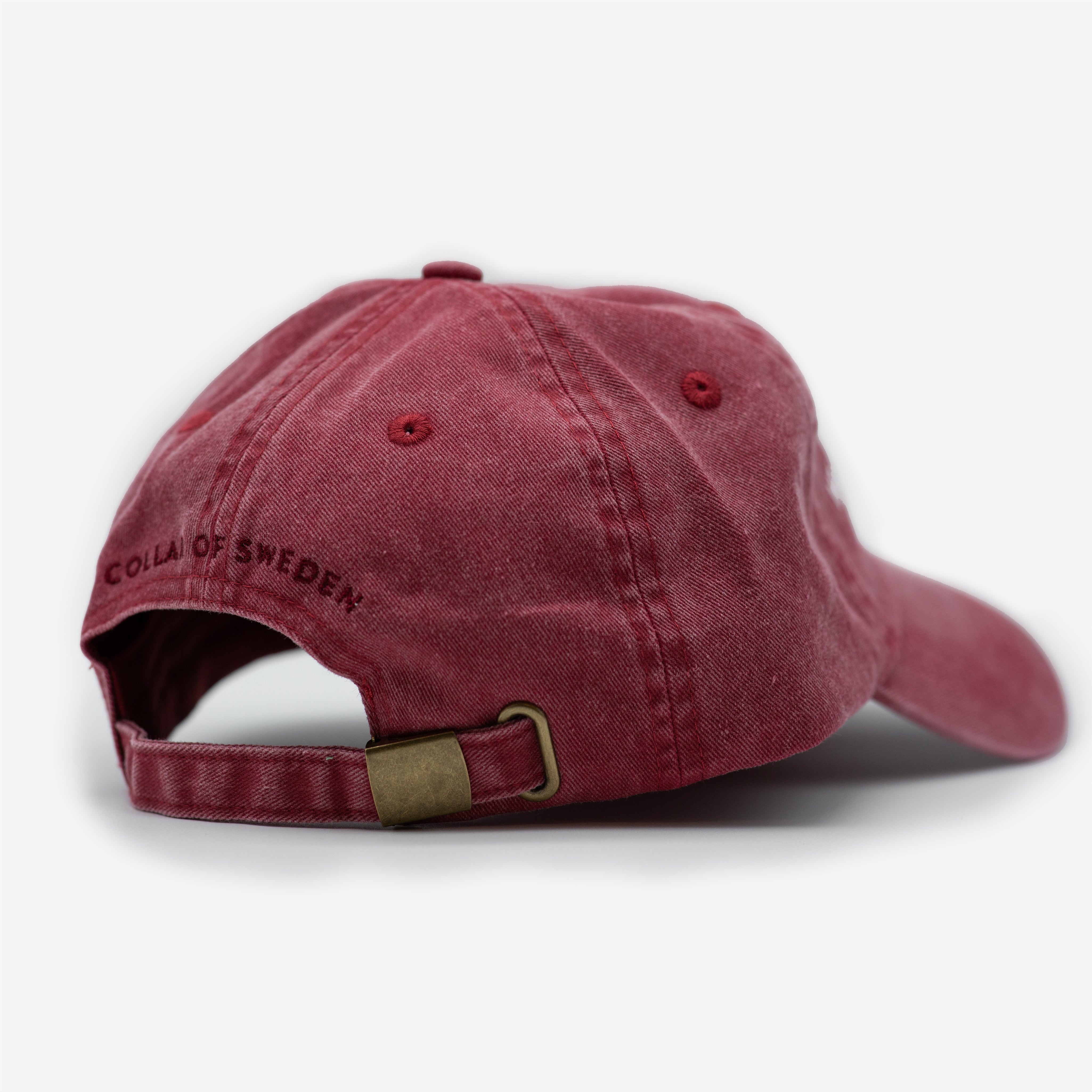 Red Denim Cap - My Dog Is My Shrink