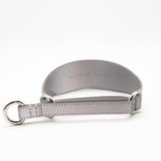 Reflective Silver Dog Martingale Wide