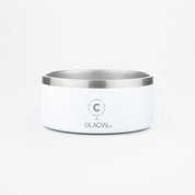 White Dog Bowl