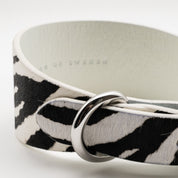 Zebra Dog Collar Wide